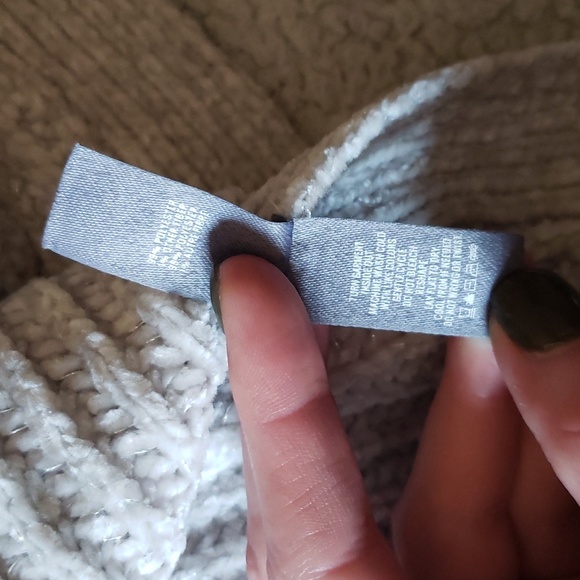 Aerie Cropped Chenille Sparkle Sweater - Picture 7 of 11
